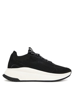 Sneakersy BOSS TTNMEVO 50536413 Czarny ze sklepu eobuwie.pl w kategorii Buty sportowe damskie - zdjęcie 184810267