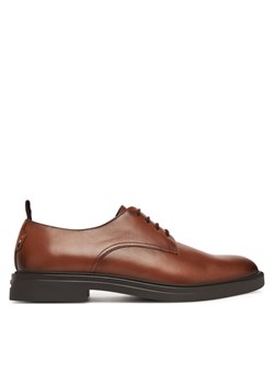 Półbuty BOSS Calev 50548036 Brązowy ze sklepu eobuwie.pl w kategorii Buty eleganckie męskie - zdjęcie 184810269