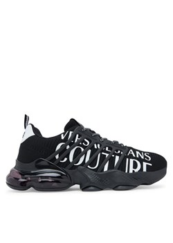 Sneakersy Versace Jeans Couture 79YA3SU1 ZSC93 899 Czarny ze sklepu eobuwie.pl w kategorii Buty sportowe męskie - zdjęcie 184810275