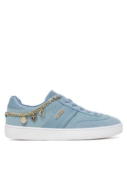Guess Sneakersy 177191 Niebieski ze sklepu MODIVO w kategorii Buty sportowe damskie - zdjęcie 184810859