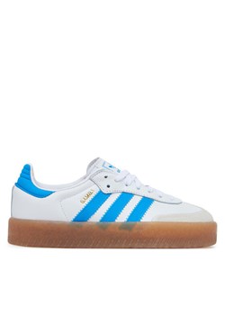 adidas Sneakersy Sambae JQ1236 Biały ze sklepu MODIVO w kategorii Buty sportowe dziecięce - zdjęcie 184810887