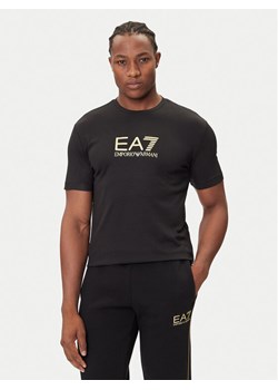 EA7 Emporio Armani T-Shirt 7M000667 AF13739 UC001 Czarny Slim Fit ze sklepu MODIVO w kategorii T-shirty męskie - zdjęcie 184810897