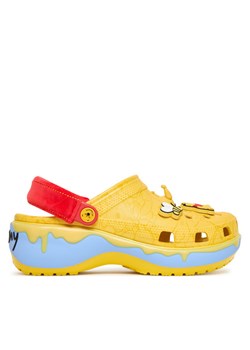 Crocs Klapki Disney Winnie The Pooh Classic Platform Clog 211092 Żółty ze sklepu MODIVO w kategorii Klapki damskie - zdjęcie 184810936
