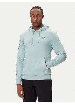 EA7 Emporio Armani Bluza 7M000569 AF13512 U9066 Niebieski Regular Fit ze sklepu MODIVO w kategorii Bluzy męskie - zdjęcie 184810939