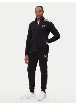 EA7 Emporio Armani Dres 7M000966 AF10377 UC001 Czarny Slim Fit ze sklepu MODIVO w kategorii Dresy męskie - zdjęcie 184810965