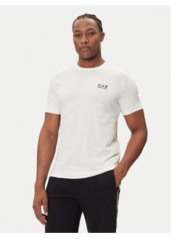 EA7 Emporio Armani T-Shirt 8NPT25 PJVPZ U1105 Beżowy Regular Fit ze sklepu MODIVO w kategorii T-shirty męskie - zdjęcie 184810978