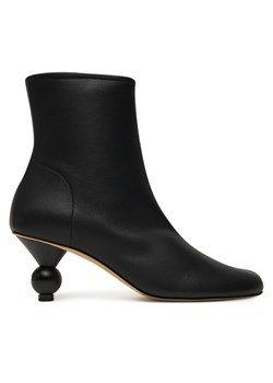 Weekend Max Mara Botki Acro 2525796014600 Czarny ze sklepu MODIVO w kategorii Botki - zdjęcie 184811018