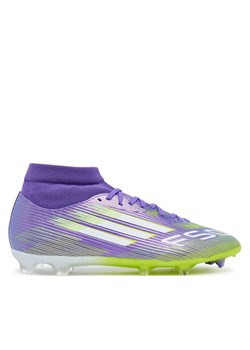 adidas Buty do piłki nożnej F50 League Mid Firm/Multi-Ground Boots JI0886 Fioletowy ze sklepu MODIVO w kategorii Buty sportowe męskie - zdjęcie 184811787