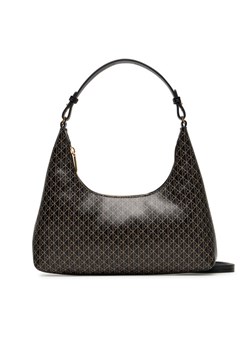 Torebka Calvin Klein Emblem Aop Conv Shoulder Bag LV04F3298G Czarny ze sklepu eobuwie.pl w kategorii Torebki damskie - zdjęcie 184812356