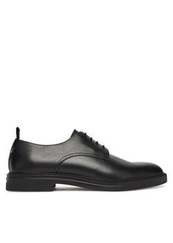 Półbuty BOSS Calev 50548036 Czarny ze sklepu eobuwie.pl w kategorii Buty eleganckie męskie - zdjęcie 184812365