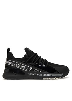 Sneakersy Versace Jeans Couture 79VA3SA8 ZSC96 899 Czarny ze sklepu eobuwie.pl w kategorii Buty sportowe damskie - zdjęcie 184812367