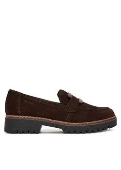 Loafersy Tamaris 1-24722-43 Brązowy ze sklepu eobuwie.pl w kategorii Lordsy damskie - zdjęcie 184812395