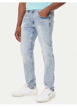 Petrol Industries Szorty jeansowe Seaham Niebieski Slim Fit ze sklepu MODIVO w kategorii Spodenki męskie - zdjęcie 184812885
