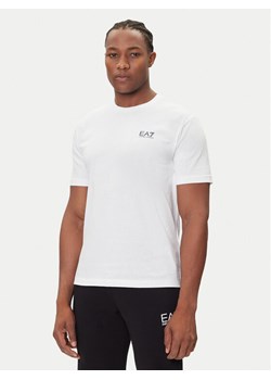 EA7 Emporio Armani T-Shirt 7M000567 AF10375 M0003 Biały Regular Fit ze sklepu MODIVO w kategorii T-shirty męskie - zdjęcie 184812896