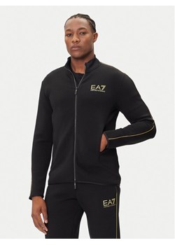 EA7 Emporio Armani Bluza 7M000670 AF14146 UC001 Czarny Slim Fit ze sklepu MODIVO w kategorii Bluzy męskie - zdjęcie 184812899