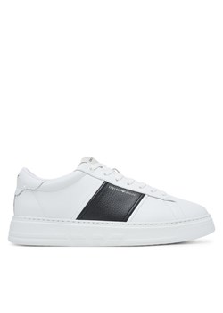 Emporio Armani Sneakersy EM003701 AF18017 MZ309 Biały ze sklepu MODIVO w kategorii Buty sportowe męskie - zdjęcie 184812919