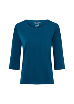 Franco Callegari Koszula damska Kobiety Bawełna petrol jednolity ze sklepu vangraaf w kategorii Bluzki damskie - zdjęcie 184813327