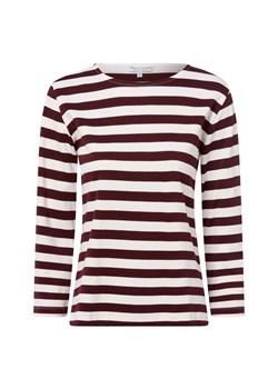 Marie Lund Damska koszulka z długim rękawem Kobiety Bawełna écru w paski ze sklepu vangraaf w kategorii Bluzki damskie - zdjęcie 184813349