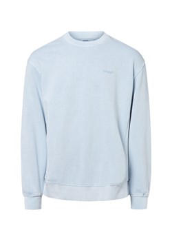 Levi's Bluza męska Mężczyźni jasnoniebieski jednolity ze sklepu vangraaf w kategorii Bluzy męskie - zdjęcie 184813358