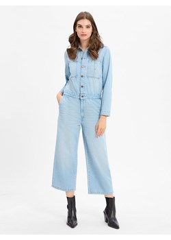 Levi's Dżinsowy kombinezon damski Kobiety Bawełna bielony jednolity ze sklepu vangraaf w kategorii Kombinezony damskie - zdjęcie 184813369