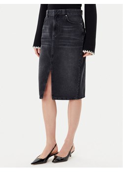 Marella Spódnica jeansowa 2523106054200 Czarny Regular Fit ze sklepu MODIVO w kategorii Spódnice - zdjęcie 184813515