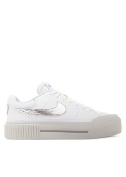 Nike Sneakersy Wmns Court Legacy Lift HQ2307 Biały ze sklepu MODIVO w kategorii Buty sportowe damskie - zdjęcie 184813545