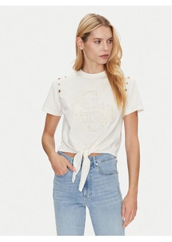 Guess Bluzka W5GI18 I3Z14 Écru Regular Fit ze sklepu MODIVO w kategorii Bluzki damskie - zdjęcie 184813549