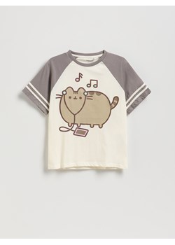 Reserved - T-shirt Pusheen - wielobarwny ze sklepu Reserved w kategorii T-shirty chłopięce - zdjęcie 184816478