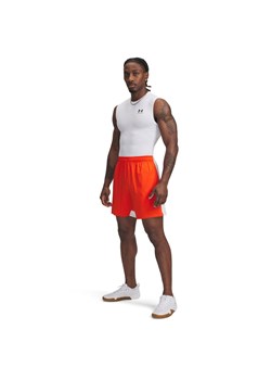 Męski top treningowy Under Armour UA HG Armour Comp SL - biały ze sklepu Sportstylestory.com w kategorii T-shirty męskie - zdjęcie 184816859
