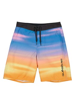 Quiksilver Szorty kąpielowe w kolorze pomarańczowo-niebieskim ze wzorem ze sklepu Limango Polska w kategorii Kąpielówki chłopięce - zdjęcie 184817837