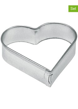 Zenker Foremki (12 szt.) "Patisserie" w kolorze srebrnym do ciastek ze sklepu Limango Polska w kategorii Akcesoria do pieczenia - zdjęcie 184818209