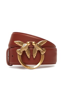 Pasek Damski PINKO Love Berry H4 Belt AI 25-26 PLT01 100120 A0F1 Brązowy ze sklepu eobuwie.pl w kategorii Paski damskie - zdjęcie 184818805