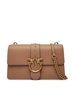Torebka PINKO Love One Classic ST.CL Al 25-26 PLTT 105857 A0F1 Beżowy ze sklepu eobuwie.pl w kategorii Listonoszki - zdjęcie 184818826