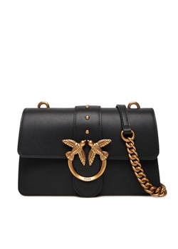 Torebka PINKO Love One Mini ST.CL Al 25-26 PLTT 105856 A0F1 Czarny ze sklepu eobuwie.pl w kategorii Listonoszki - zdjęcie 184818835