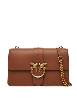 Torebka PINKO Love One Classic ST.CL Al 25-26 PLTT 105857 A0F1 Brązowy ze sklepu eobuwie.pl w kategorii Listonoszki - zdjęcie 184818838
