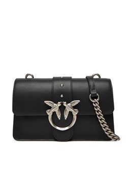 Torebka PINKO Love One Mini ST.CL Al 25-26 PLTT 105856 A0F1 Czarny ze sklepu eobuwie.pl w kategorii Listonoszki - zdjęcie 184818855