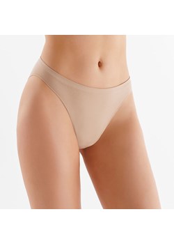 Beżowe bezszwowe bikini Gabriella Hi-leg Briefs natural ze sklepu suzana.pl w kategorii Majtki damskie - zdjęcie 184828877