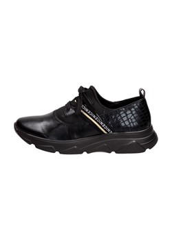 Czarne sneakersy damskie, półbuty Jezzi 2061-2 ze sklepu suzana.pl w kategorii Buty sportowe damskie - zdjęcie 184830169