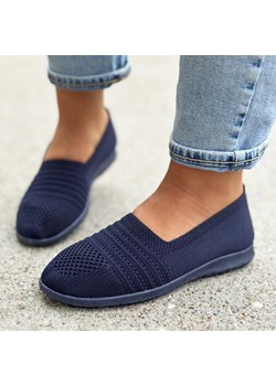 Granatowe sportowe buty damskie Potocki 16020 ze sklepu suzana.pl w kategorii Buty sportowe damskie - zdjęcie 184832919