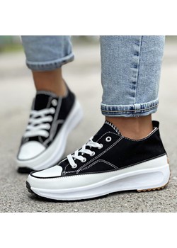 Czarne sportowe buty damskie, trampki McKeylor 13562 ze sklepu suzana.pl w kategorii Trampki damskie - zdjęcie 184837998