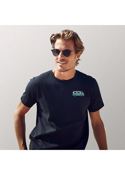 WOOOP Koszulka &quot;Blue van&quot; w kolorze granatowym ze sklepu Limango Polska w kategorii T-shirty męskie - zdjęcie 184839948