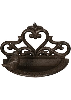 POSIWIO Miska ścienna w kolorze brązowym - 19,5 x 12,5 x 10 cm ze sklepu Limango Polska w kategorii Dekoracje i akcesoria ogrodowe - zdjęcie 184840108