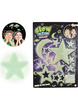 Toi-Toys Świecące naklejki &quot;Stars&quot; w kolorze żółtym - 3+ ze sklepu Limango Polska w kategorii Zabawki - zdjęcie 184841499