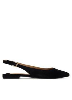 LAUREN RALPH LAUREN Sandały 802967746001 Czarny ze sklepu MODIVO w kategorii Balerinki - zdjęcie 184842067