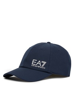 EA7 Emporio Armani Czapka z daszkiem 7X000106 AF13554 MB191 Granatowy ze sklepu MODIVO w kategorii Czapki z daszkiem męskie - zdjęcie 184842079