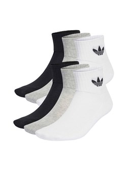 adidas Zestaw 3 par wysokich skarpet unisex IJ5628 Kolorowy ze sklepu MODIVO w kategorii Skarpetki damskie - zdjęcie 184842096