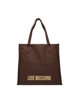 LOVE MOSCHINO Torebka JC4020PP1NKD0301 Brązowy ze sklepu MODIVO w kategorii Torby Shopper bag - zdjęcie 184844075