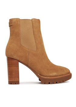 LAUREN RALPH LAUREN Botki 802942566001 Brązowy ze sklepu MODIVO w kategorii Botki - zdjęcie 184844099