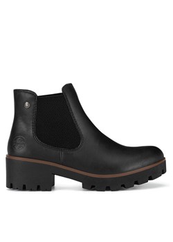 Rieker Botki 79265-02 Czarny ze sklepu MODIVO w kategorii Botki - zdjęcie 184844175