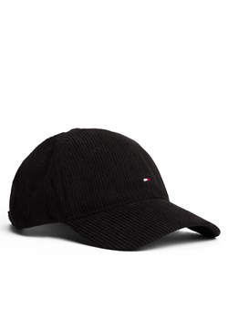 Tommy Hilfiger Czapka z daszkiem Th Flag 6 Panel Cord Cap AM0AM13583 Czarny ze sklepu MODIVO w kategorii Czapki z daszkiem męskie - zdjęcie 184844208